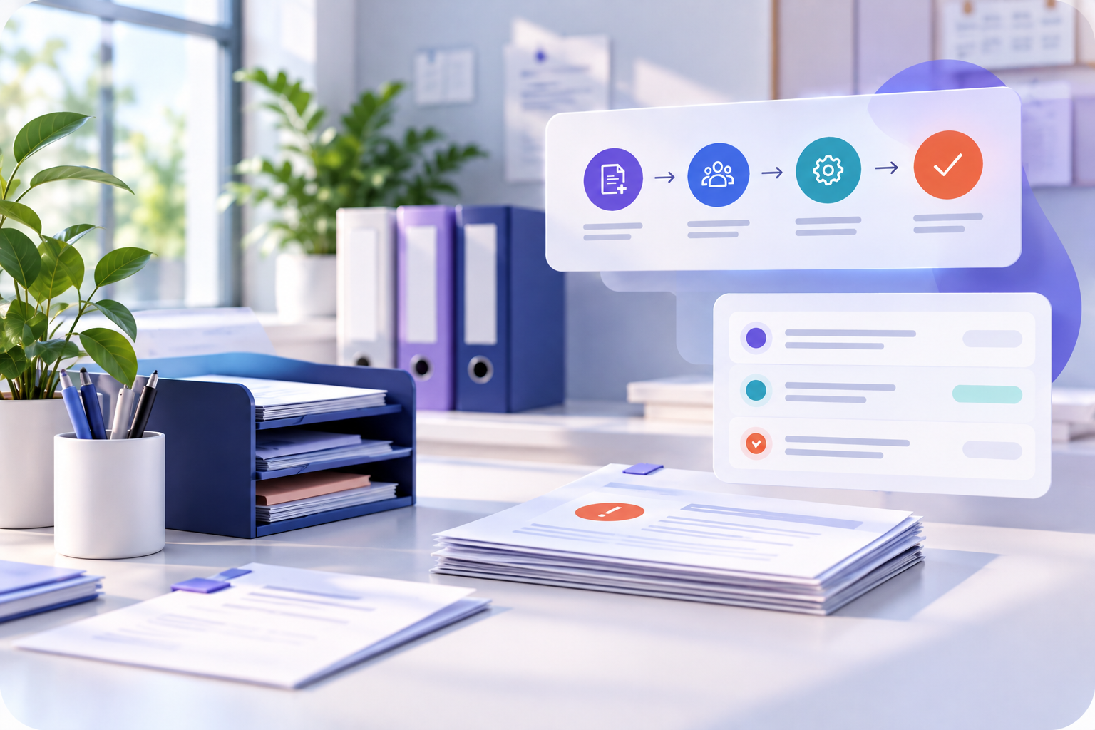 Illustration conceptuelle de la gestion des réclamations